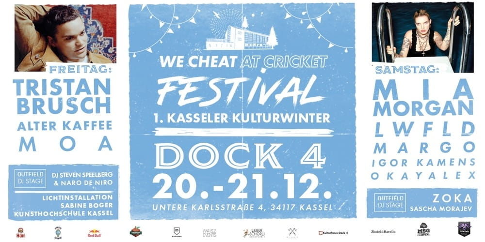 Tickets Doppelticket Freitag + Samstag, 1. Kasseler Kulturwinter am Dock 4 in Kassel